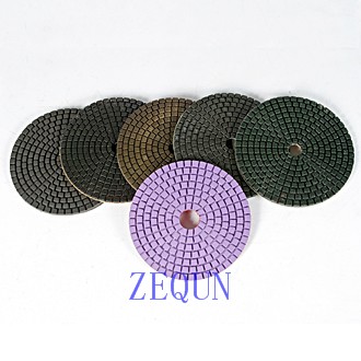 Flexible polishing pads